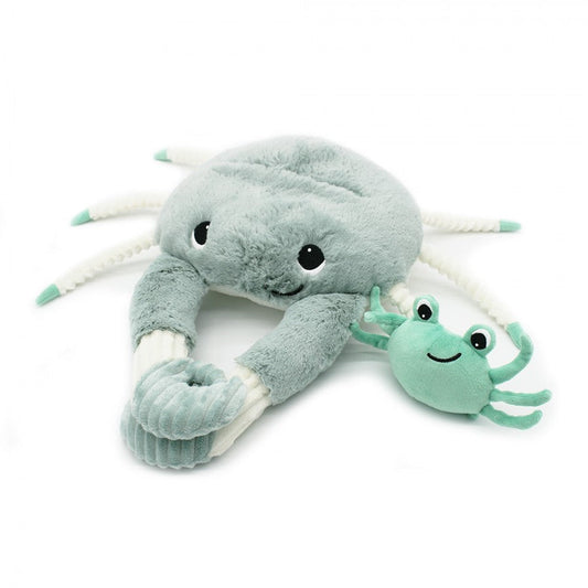 Peluche Filou la pieuvre maman et son bébé menthe - Les Ptipotos – Deglingos